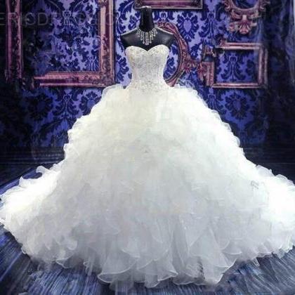 2016 Real Image Wedding Dresses Ves..