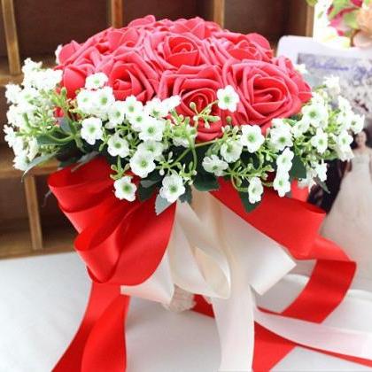 2016 New Cheap Wedding Bouquet Brid..