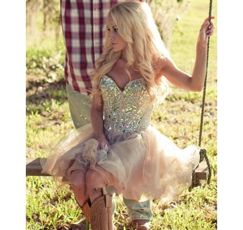 country prom dresses with cowgirl boots