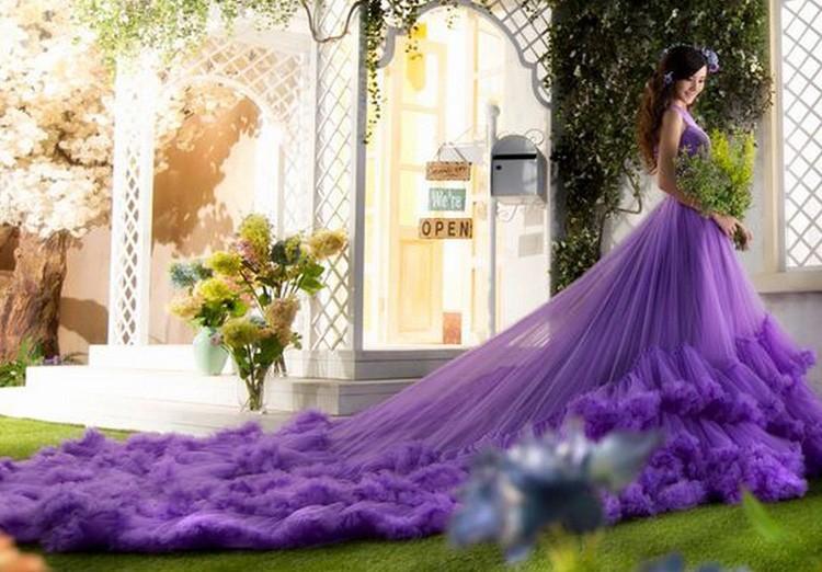 Purple And Pink Wedding Dresses Off 74 Free Delivery