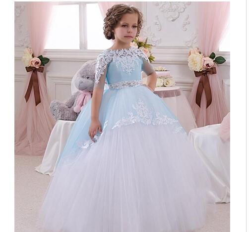 Princess Barbie Cakes Flower Girl Dresses For Weddings Communion Ball ...