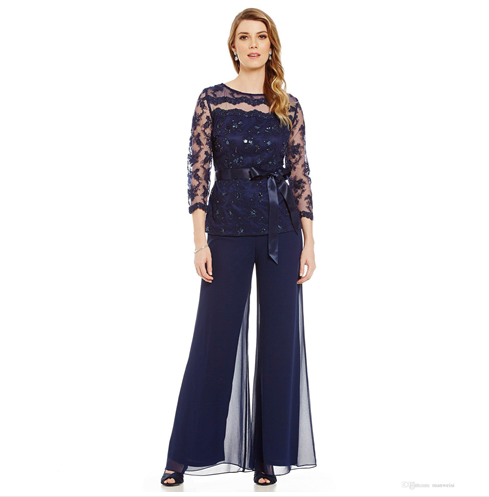 mother of the bride navy pantsuit
