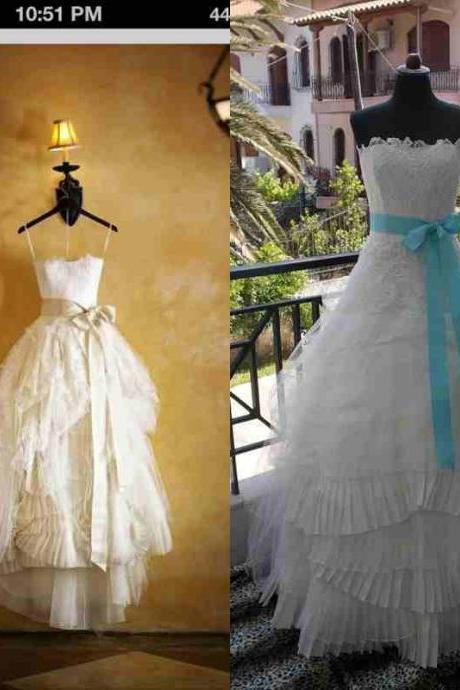 2016 Real Image Wedding Dresses Vestidos de Novia Mermaid Strapless Appliques Lace Beads Wedding Dress Bridal Gowns