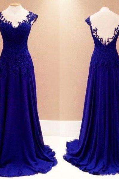 Blue prom Dress,cheap Prom Dress,long prom dress,prom dress,evening dress