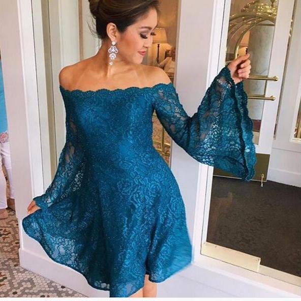 off the shoulder homecoming dresses 2018